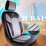 Autositzbezüge für Nissan Note (II) 2013-2016 DUBAI_Grau 2+3