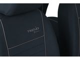 Autositzbezüge für Mazda CX-7 2006-2012 TREND LINE - Grau 1+1, Vorderseite