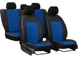 Autositzbezüge für Peugeot 207 2006-2014 PELLE - Blau 2+3