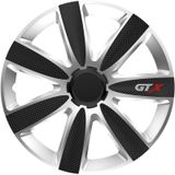 Radkappen Chevrolet GTX carbon black / silver 14
